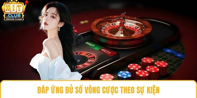 Đáp ứng đủ số vòng cược theo sự kiện